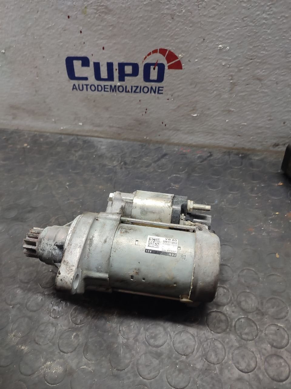 Motorino avviamento Volkswagen Tiguan 1.4 tsi cod 02m911024h
