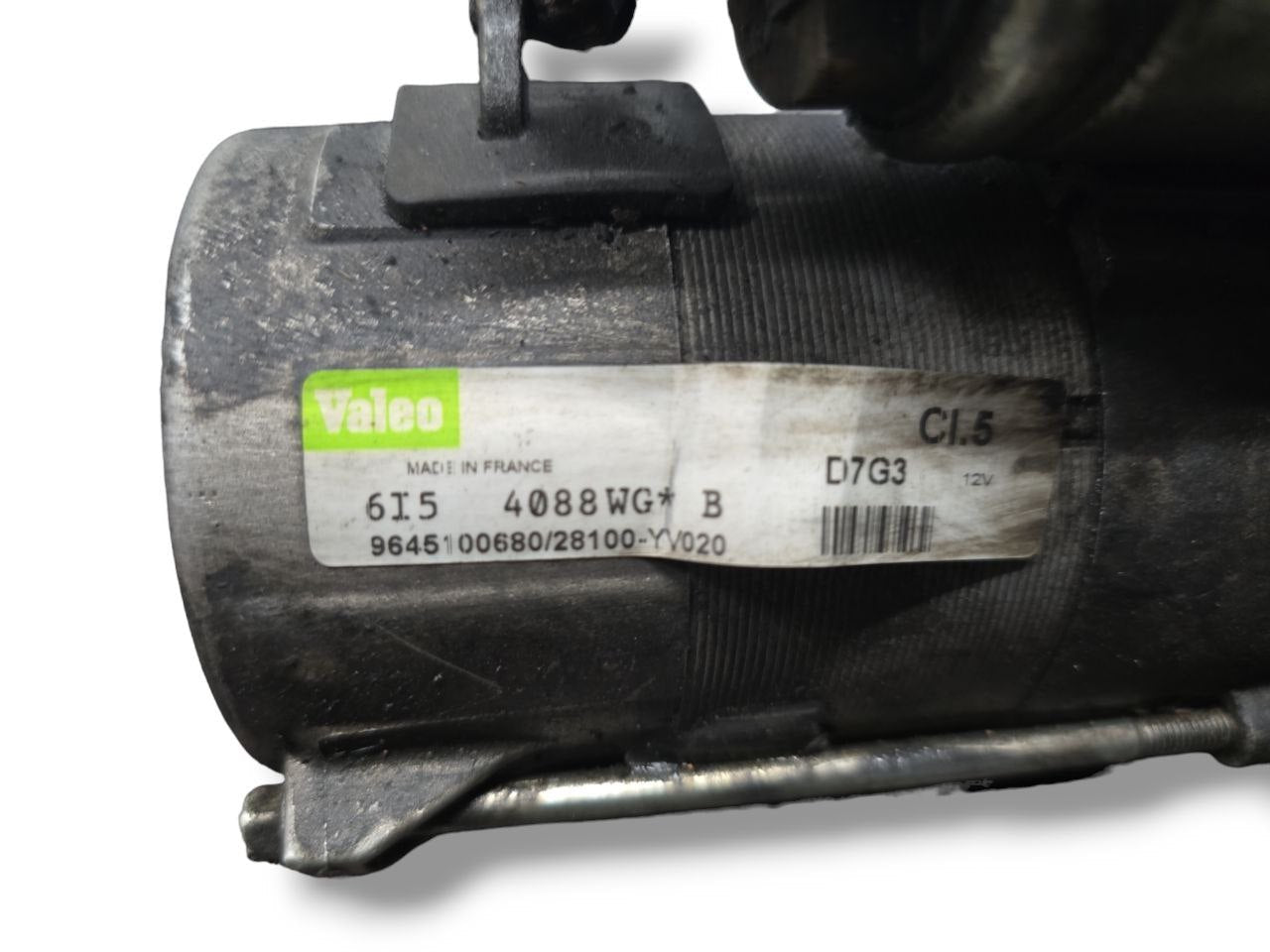 Motorino D'avviamento Peugeot 207 1.6 Diesel (2006-2015) Cod : 9645100680