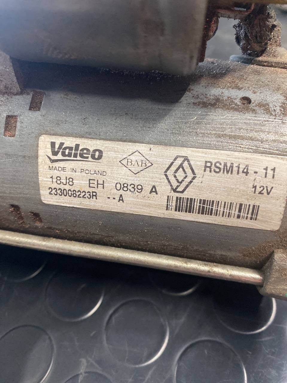 motorino d'avviamento Renault Clio IV 1.5 cod:233008223r