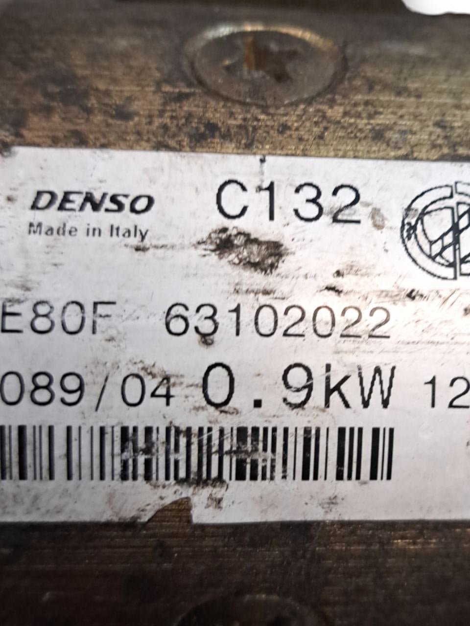 Motorino di avviamento Fiat Panda 169 1.2 Benzina ( 2003 - 2012 ) COD:63102022