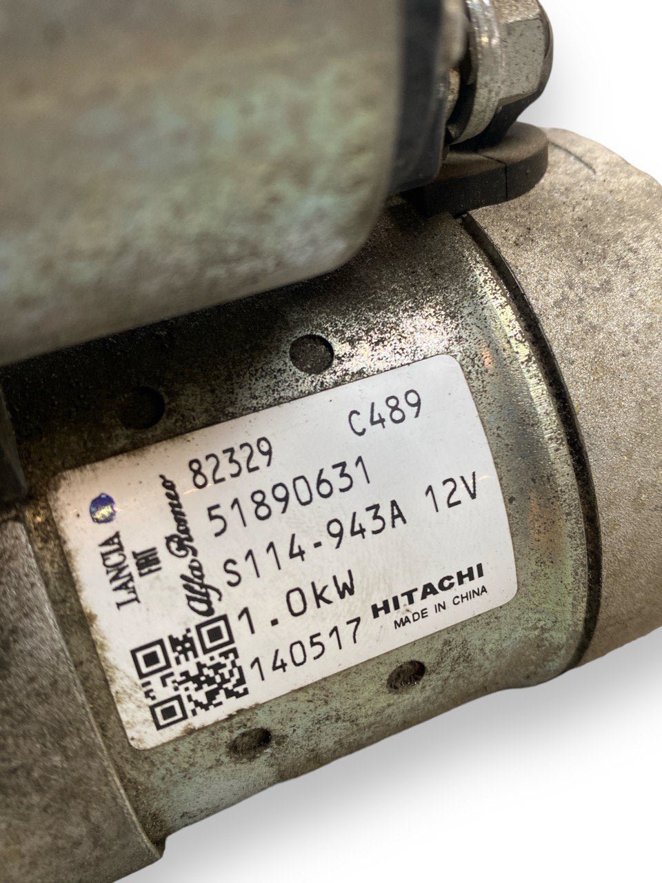 Motorino di avviamento Lancia Ypsilon / Fiat Panda / Fiat 500 / Fiat Punto 1.2b ( 2012 ) COD:51890631