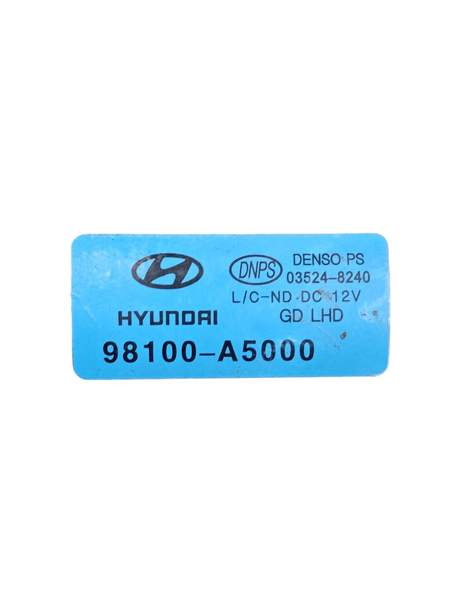 Motorino Tergicristalli Anteriore Hyundai i30 GD Cod:98100-A5000 (2011-2016)