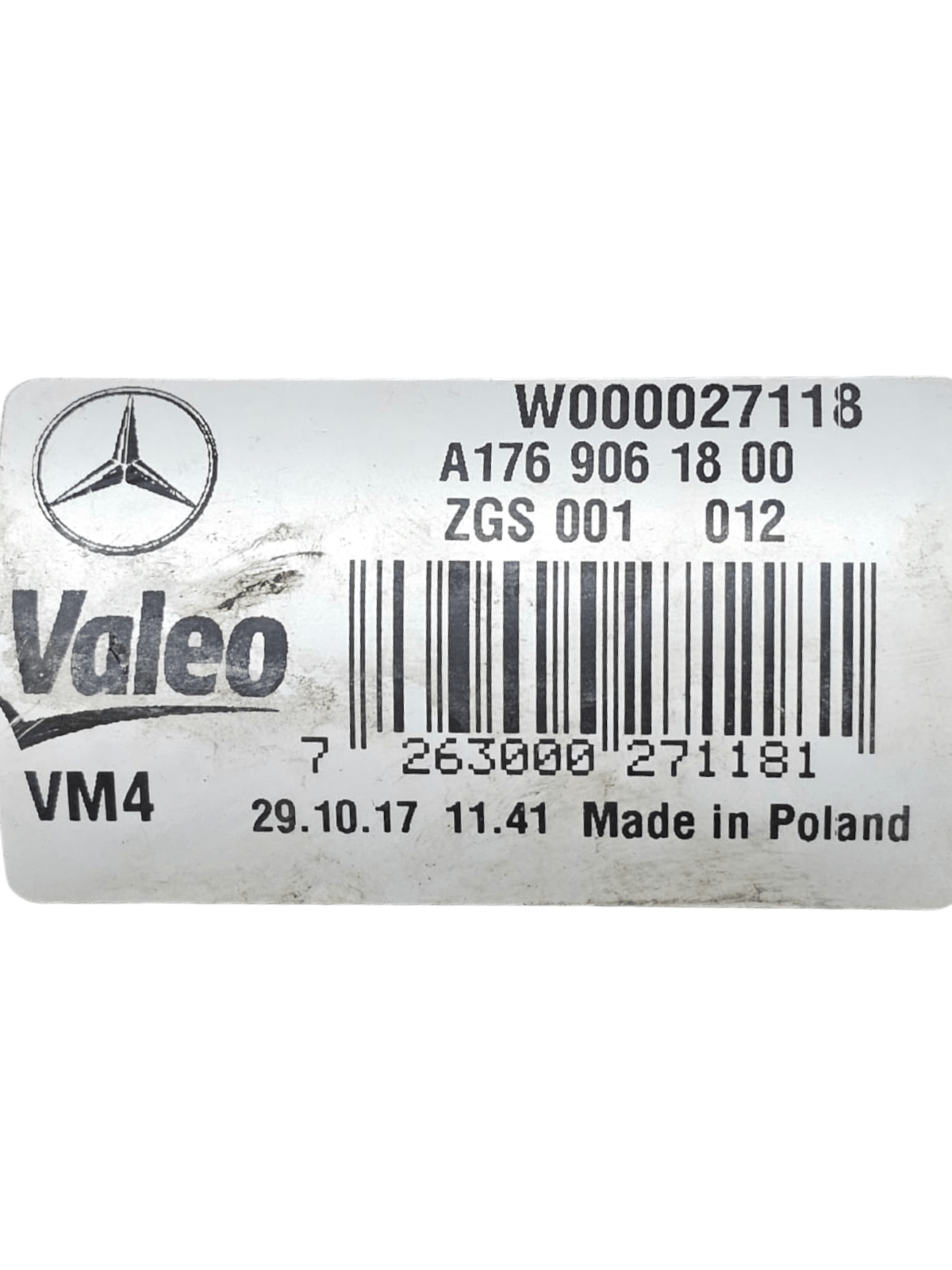 Motorino Tergicristalli Anteriore Mercedes CLA W117 Cod:A1769061800 (2013-2019)