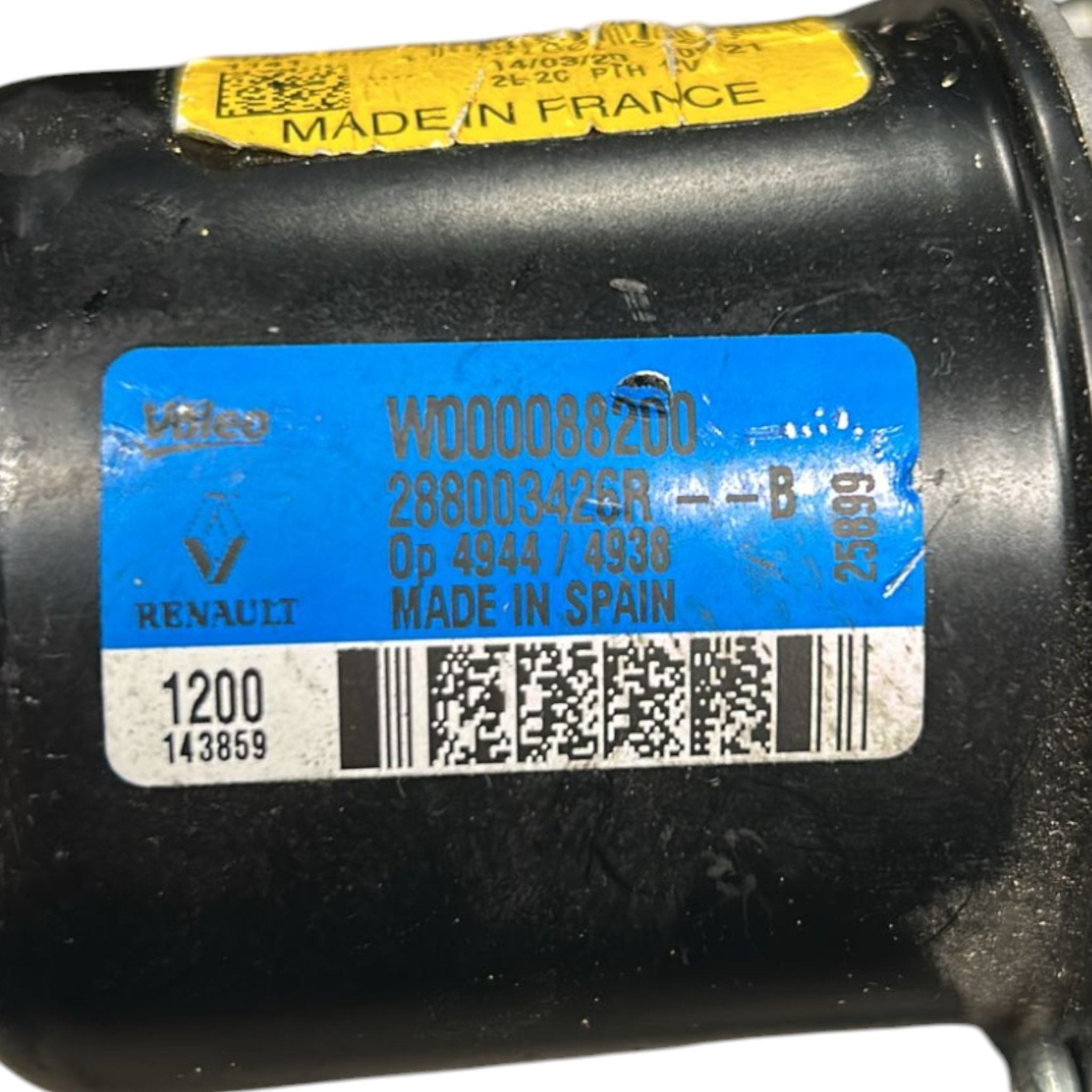 Motorino Tergicristalli Anteriore Renault Captur II cod.288003426R (2019 > )