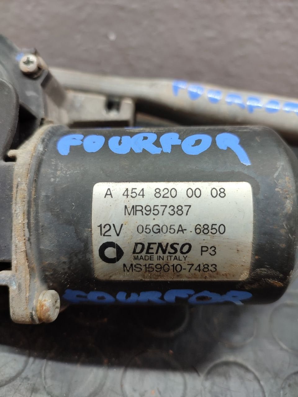 Motorino Tergicristalli Anteriore SMART FOURFOR I serie 1.5 (2005) d cod: A4540008