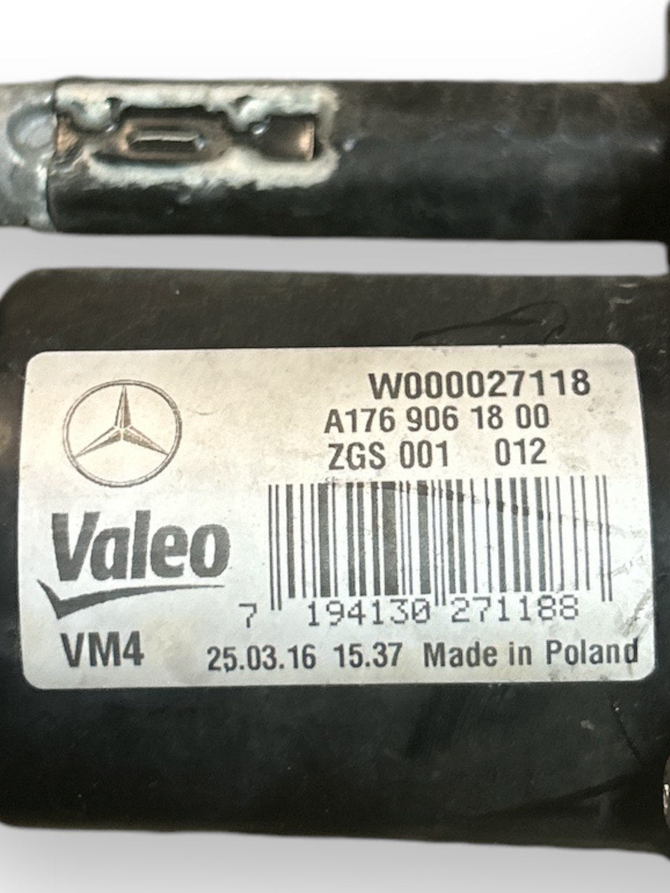 Motorino Tergicristallo Anteriore Mercedes Benz Classe A (W176) (2012 > 2018) cod.A1769061800