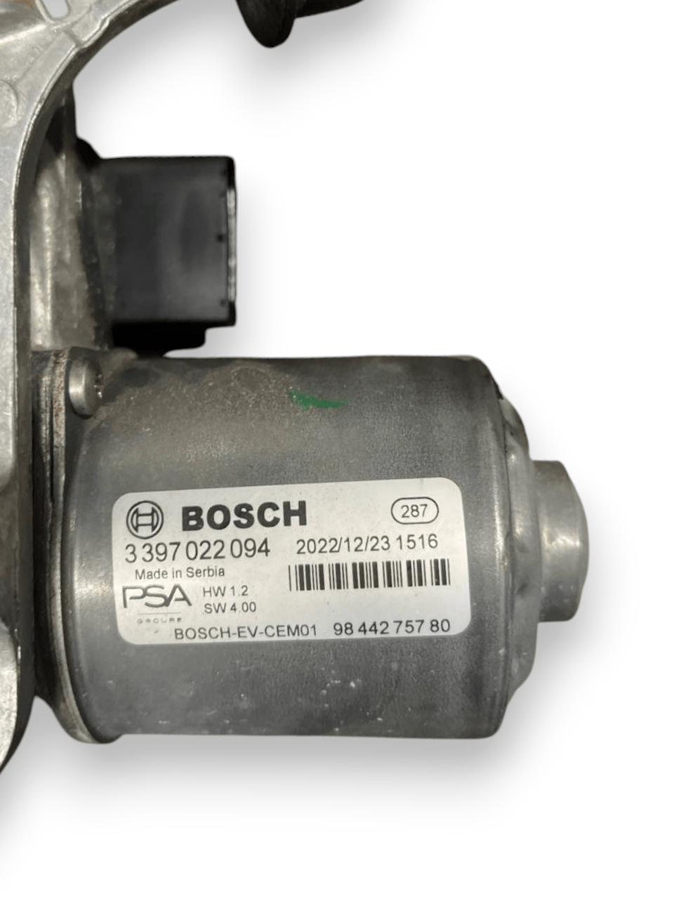 Motorino Tergicristallo Anteriore Peugeot 308 III (2021>) cod: 3397022094