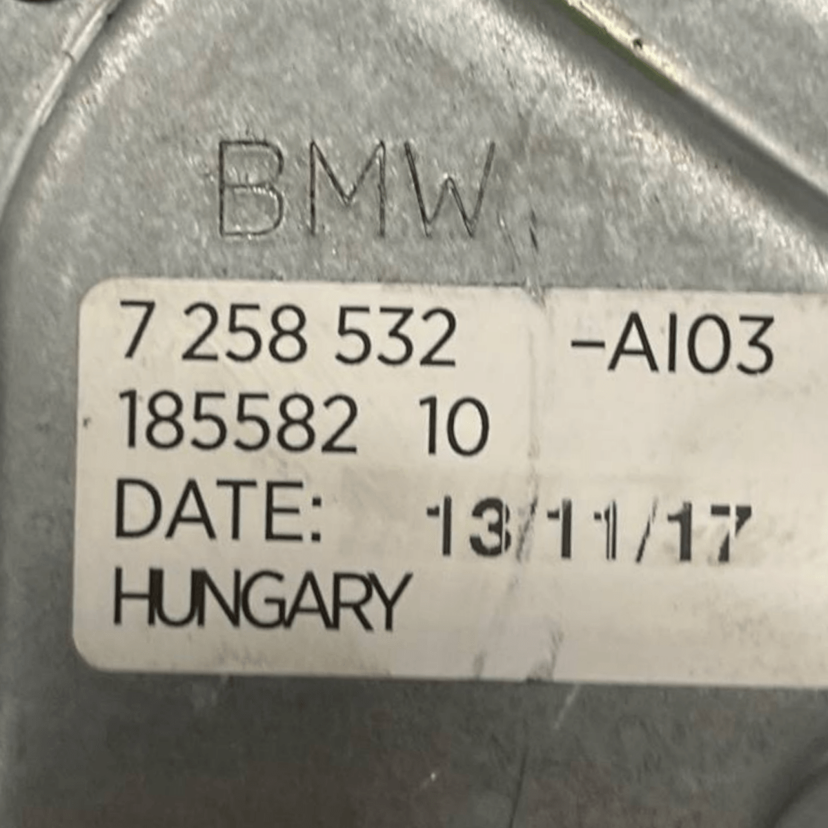 Motorino Tergilunotto posteriore Bmw Serie 1 F20 (2011 al 2019) cod: 7258532