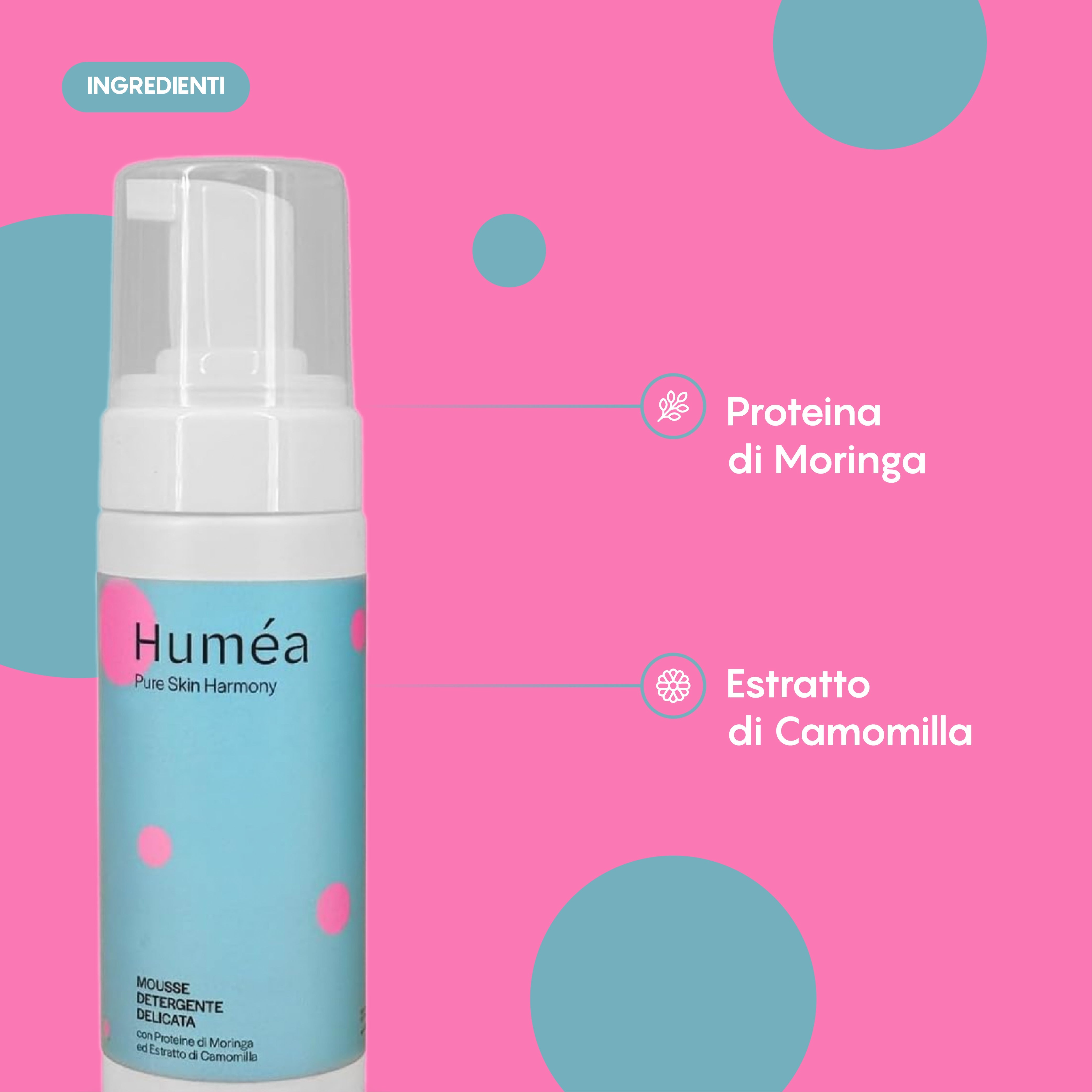 HUMEA MOUSSE DETERGENTEDELICATA 150 ML