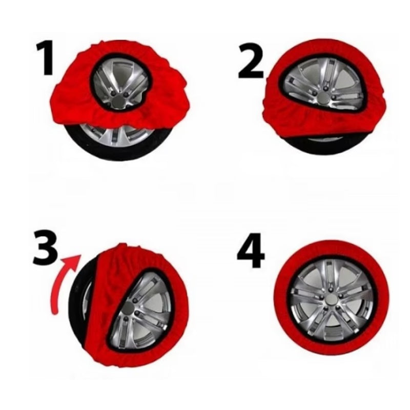 Calze Da Neve Omologate Taglia M Misure | 195/70 R13 LAMPITALIA