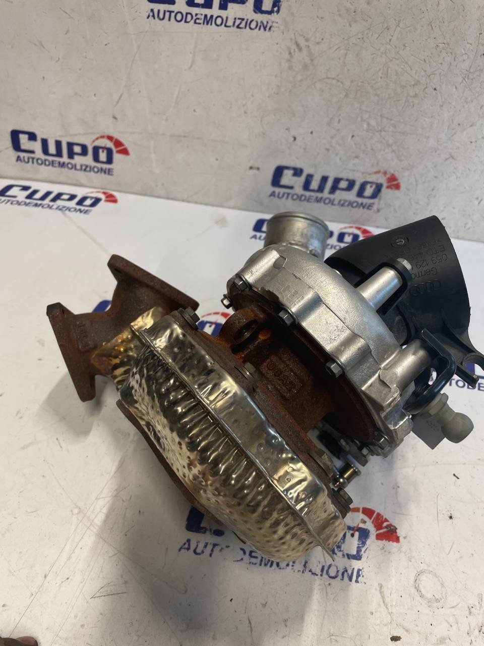 ORIGINALE GARRETT VW TOUAREG TURBOCOMPRESSORE 059145874j 059145874d