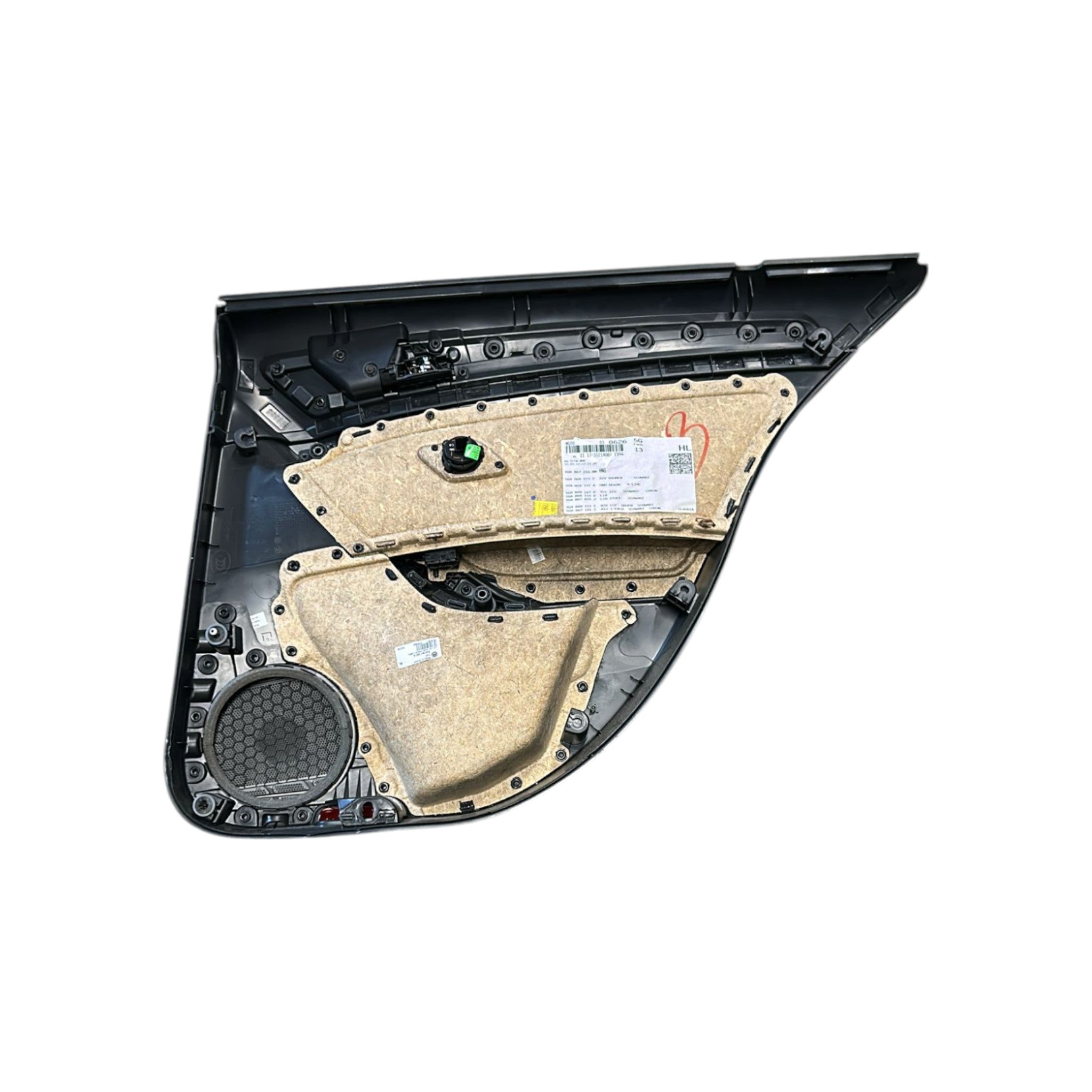Pannello Porta Posteriore Sinistro Volkswagen golf VII cod:5G4867487A (2012 > 2017)