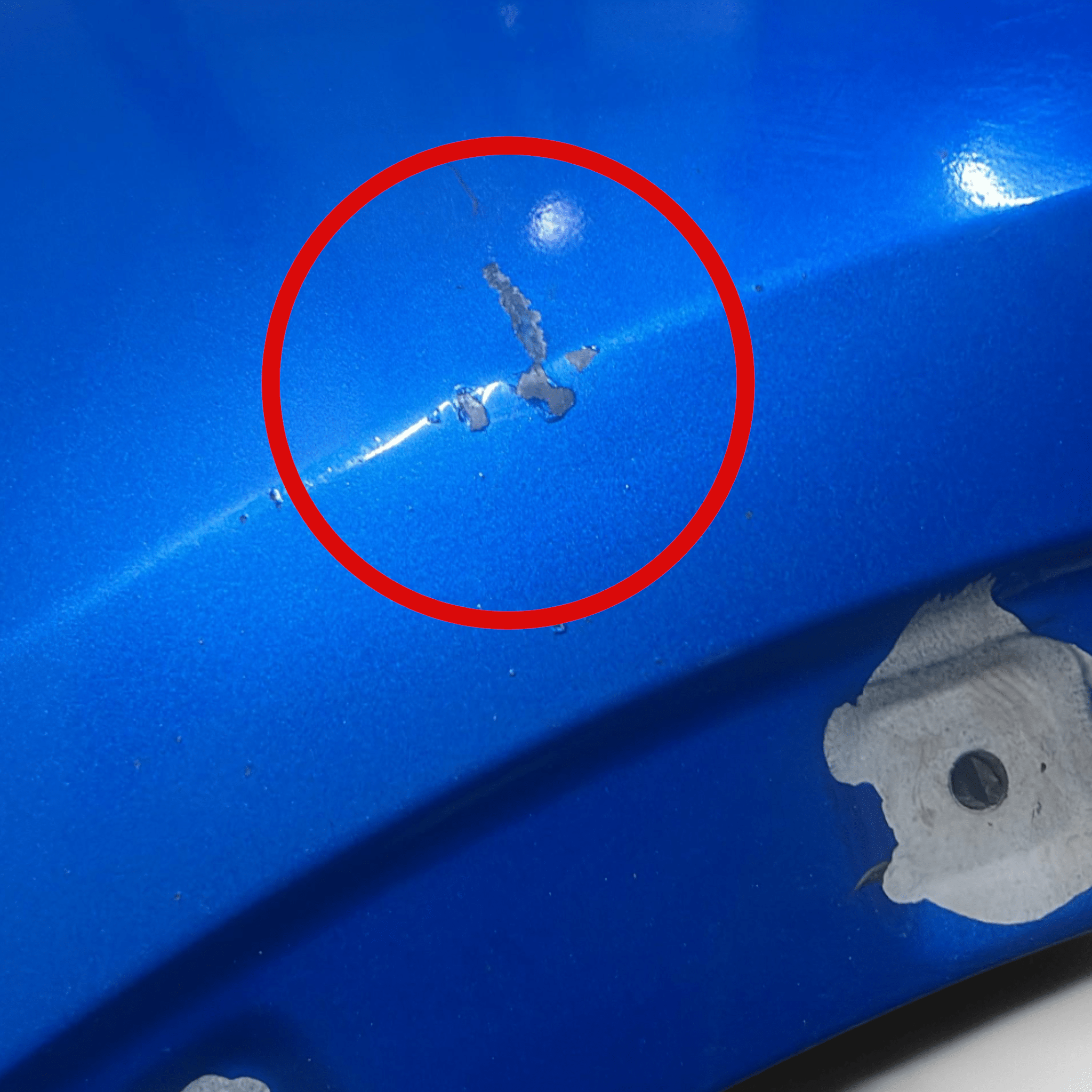 Parafango anteriore destro blu elettrico Ford Puma ST line (2019->) cod.2407088