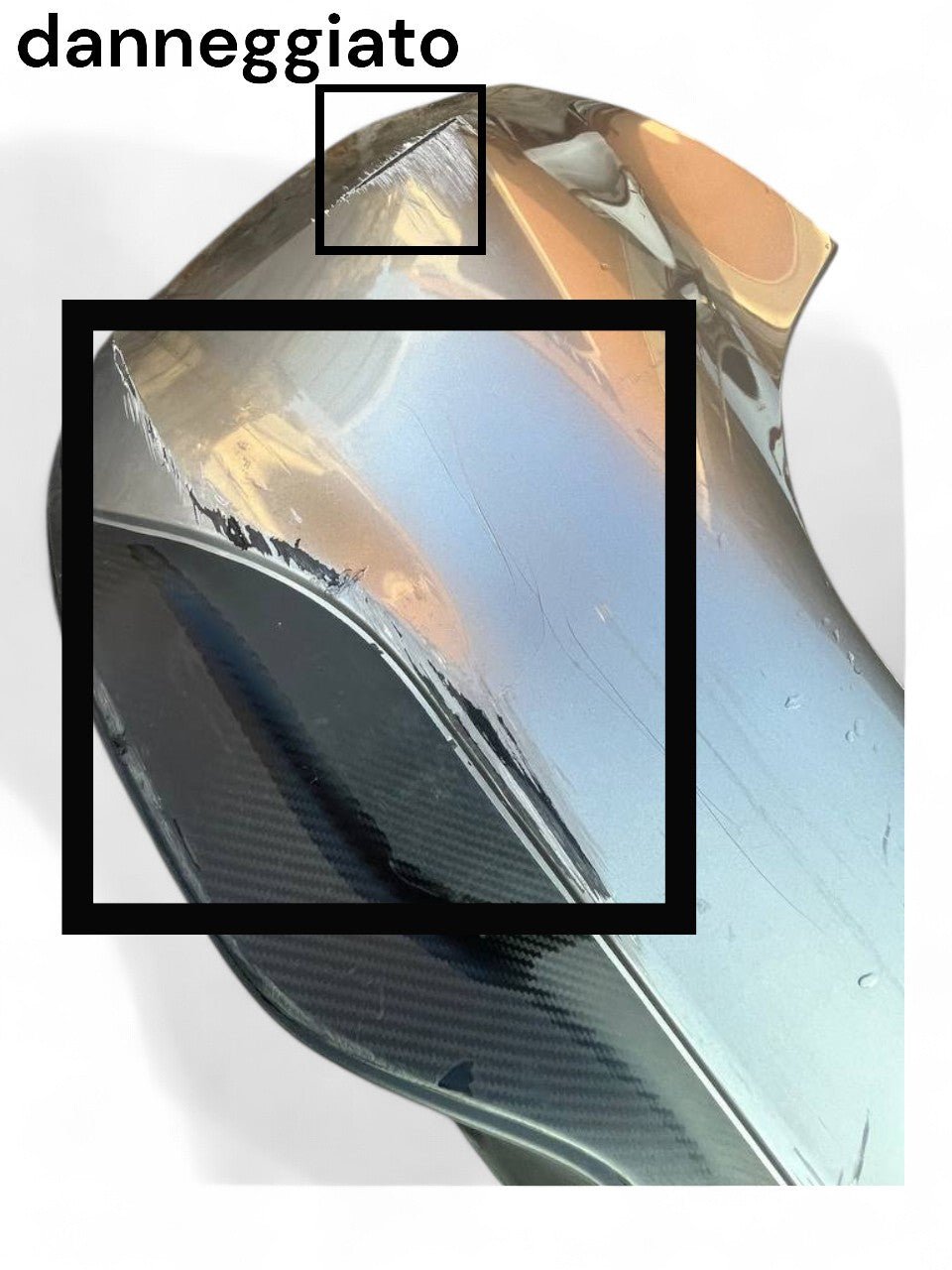 Paraurti posteriore grigio Nissan Pulsar (2014-2018)