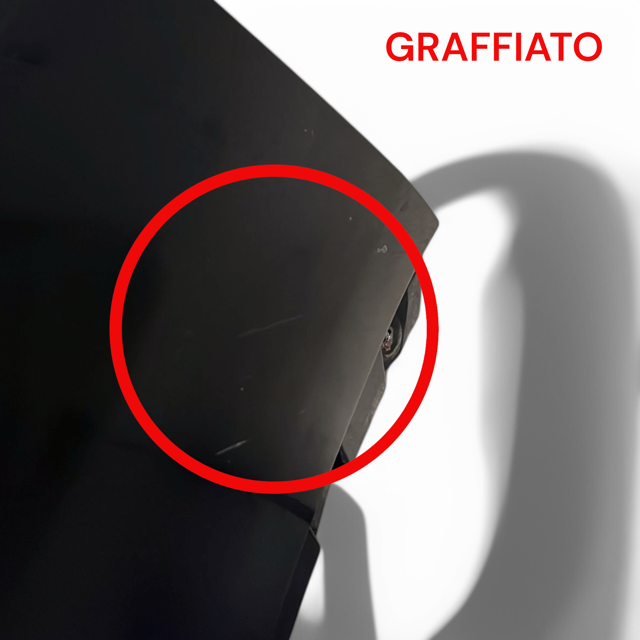 Paraurti posteriore nero con sensori parcheggio Bmw X2 F39 M-Sport (2018-2023)