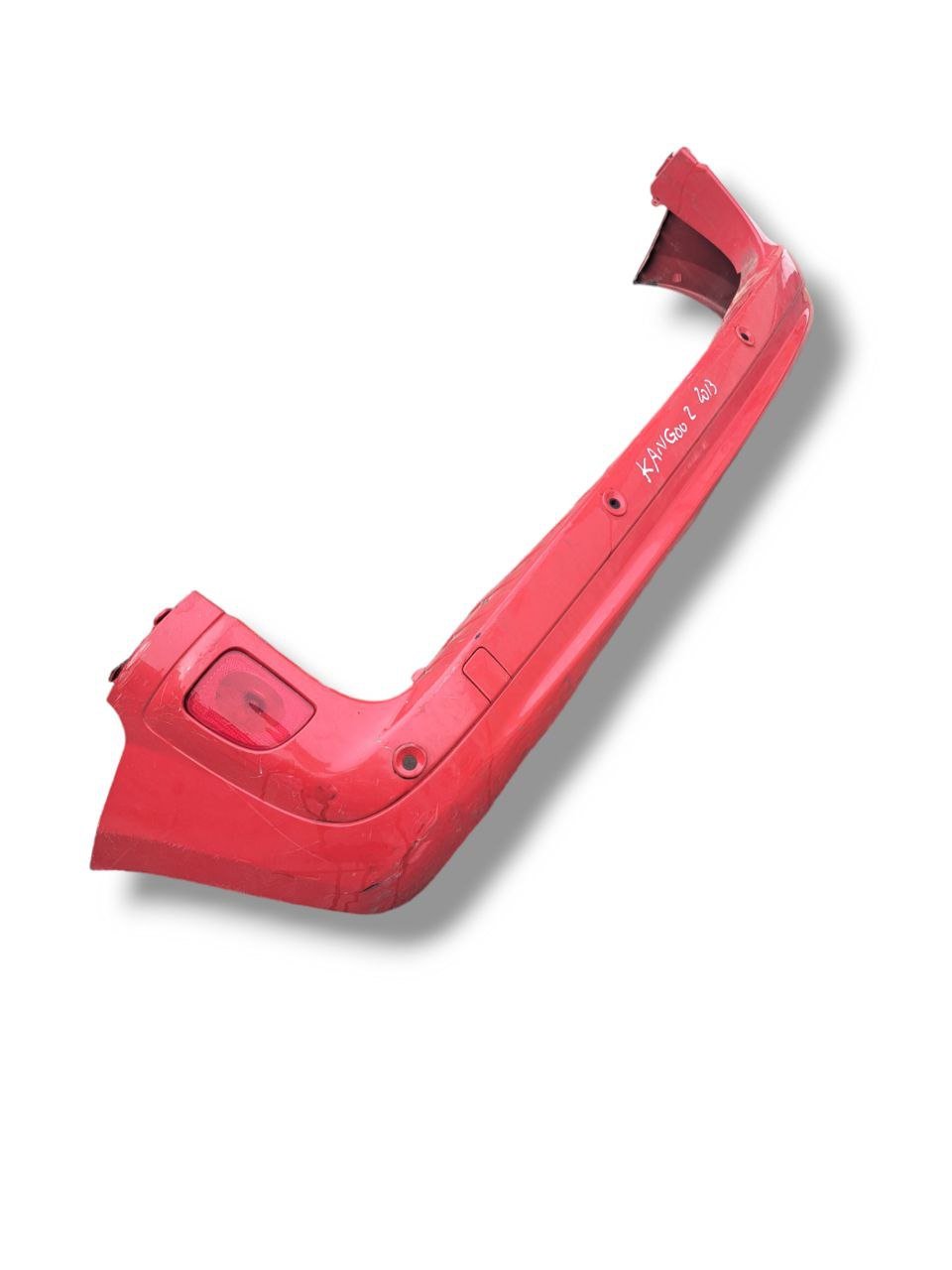 Paraurti Posteriore rosso con sensori di parcheggio Renault Kangoo 2 (2013)