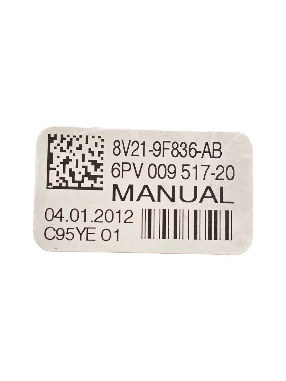 Pedale Acceleratore Ford Ecosport II Cod:8V219F836AB (2012-2023)