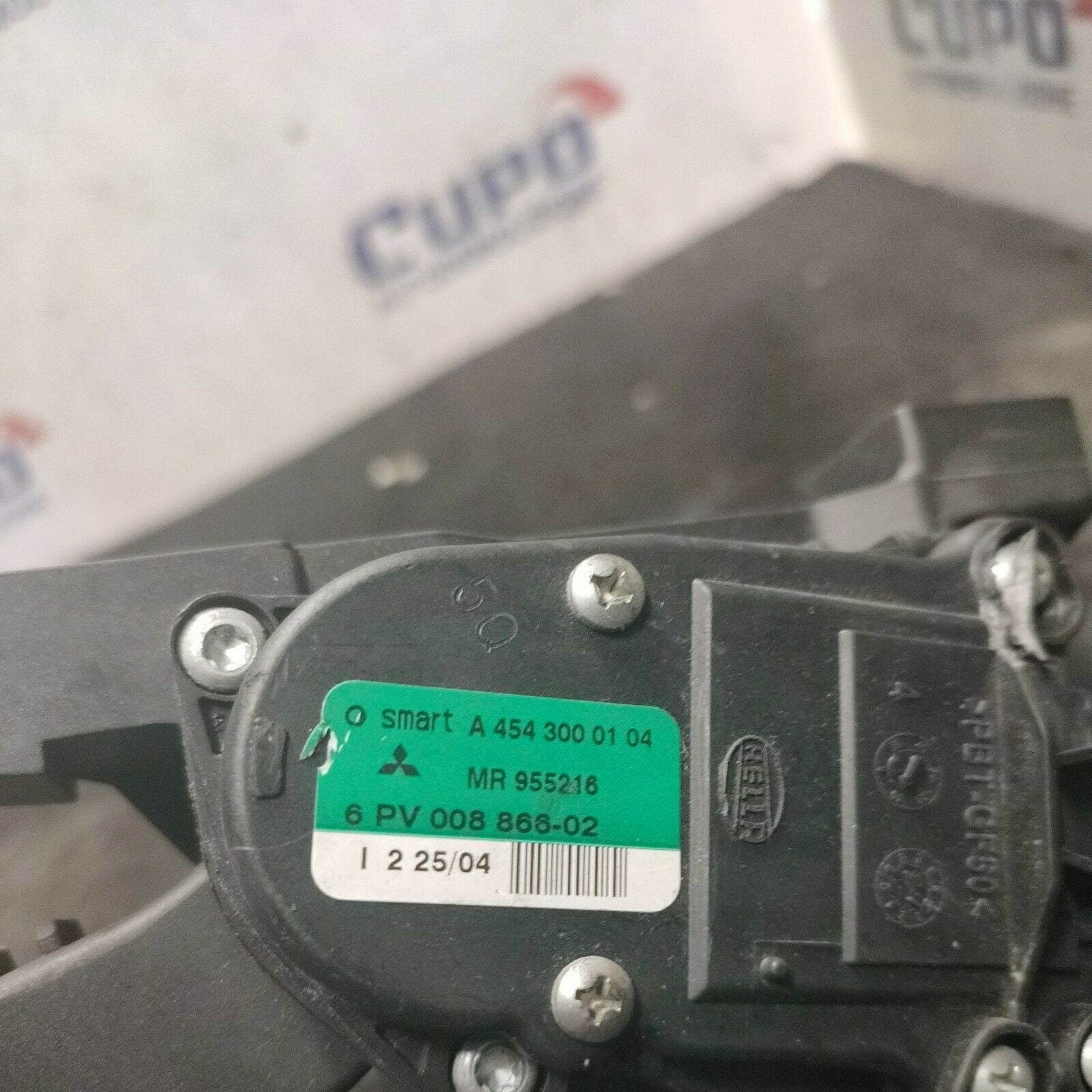 Pedale Acceleratore Smart Forfour (W454) 1.5 (Dal 2004 Al 2006) Cod. A4543000104