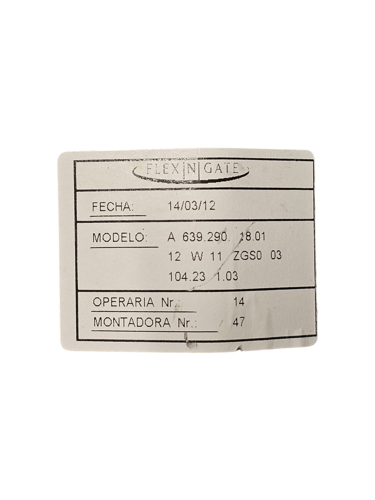 Pedale Freno Mercedes Vito W639 Cod:A6392901801 (2003-2013) Cambio Automatico