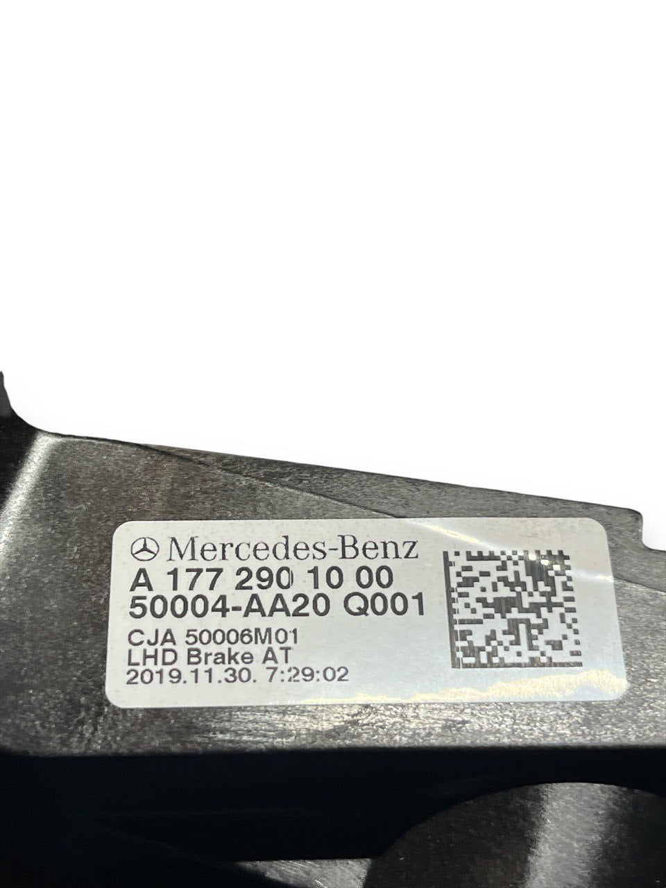 Pedale freno + Pedale Acceleratore Mercedes Benz Classe A W177 (2018>) cod.A1772901000