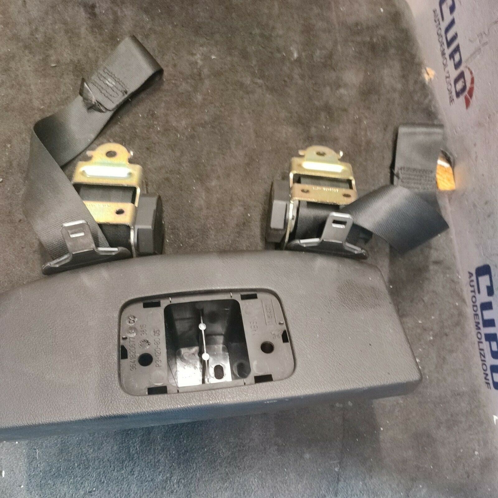 PEUGEOT 307CC 03-09 Posteriore Sinistro/Destro coperchio Completo di cinture