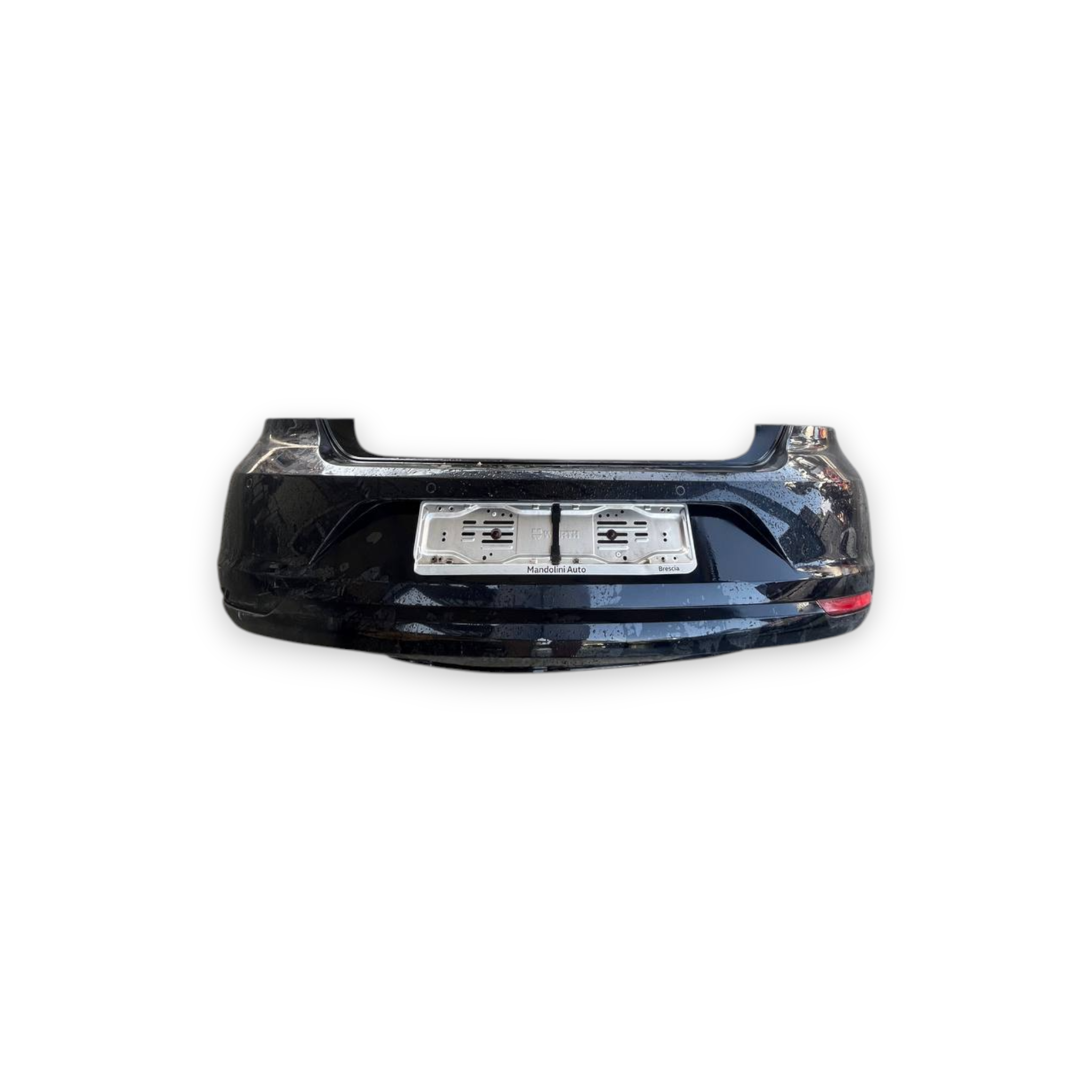 Paraurti posteriore Nero Volkswagen Polo V 6R (2009 al 2017) - BIBA-RICAMBI
