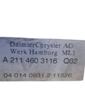Piantone / Canna Sterzo Mercedes Classe E W211 Cod:A2114603116 (2002-2009)