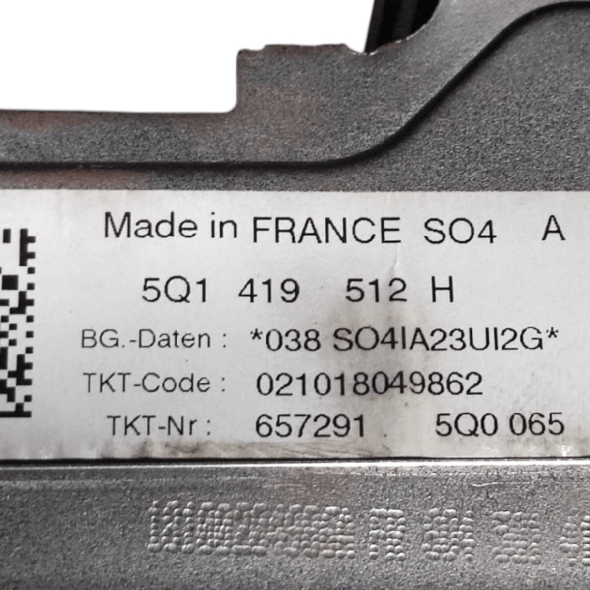 Piantone / canna sterzo volkswagen tiguan (ad) 2.0 diesel cod: 5q1419512h (2016-2024)