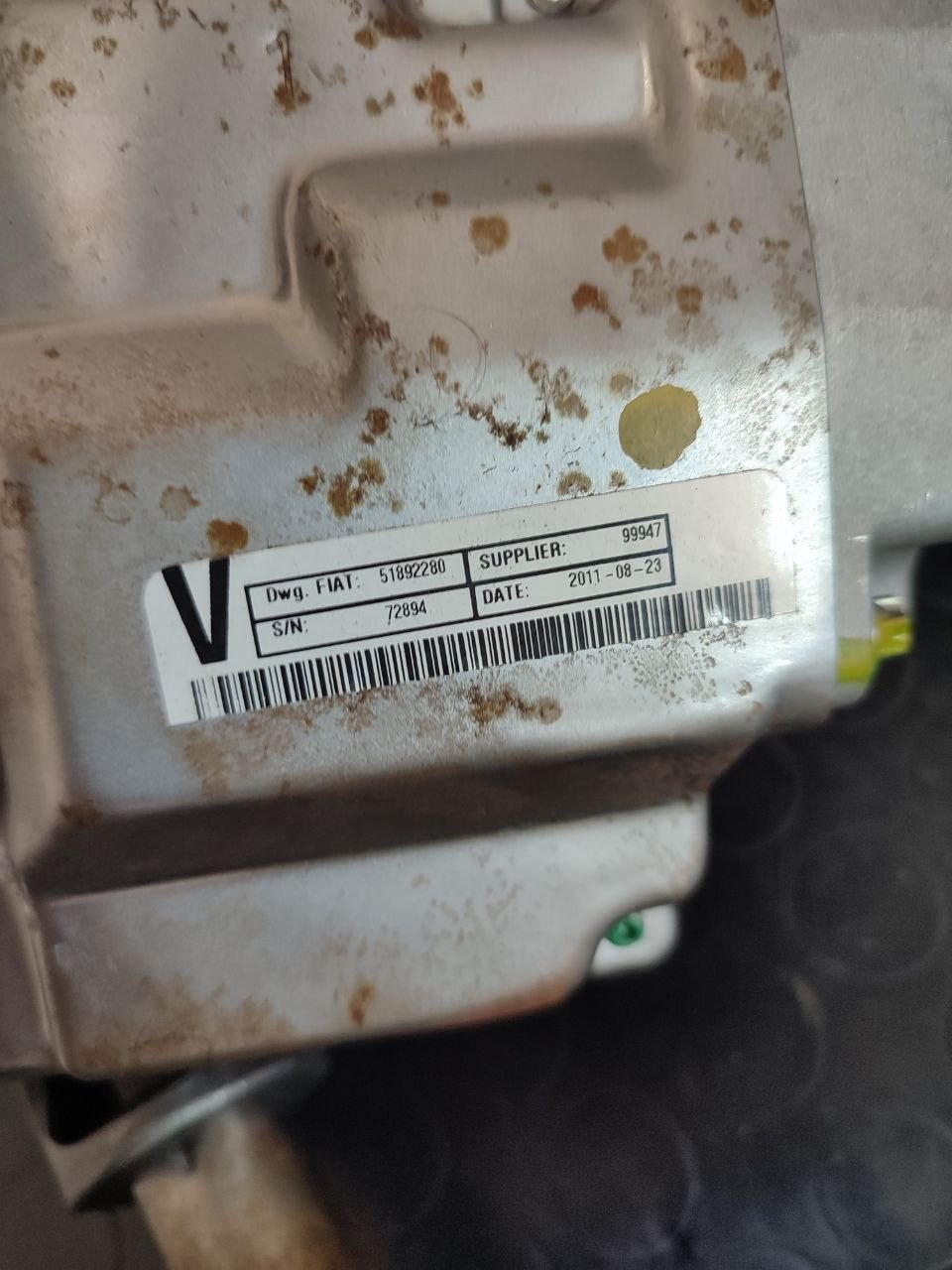 Piantone Servo Sterzo City FIAT GRANDE PUNTO 1.4 (2006) Cod:51892280