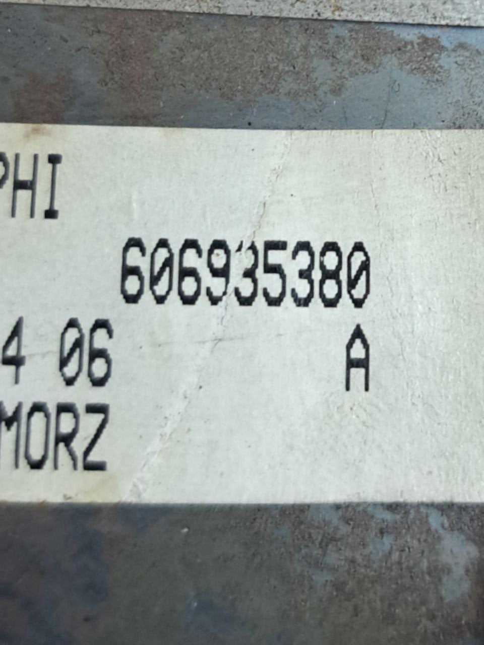 Piantone Sterzo Alfa Romeo 147 (2000-2006) COD:606935380