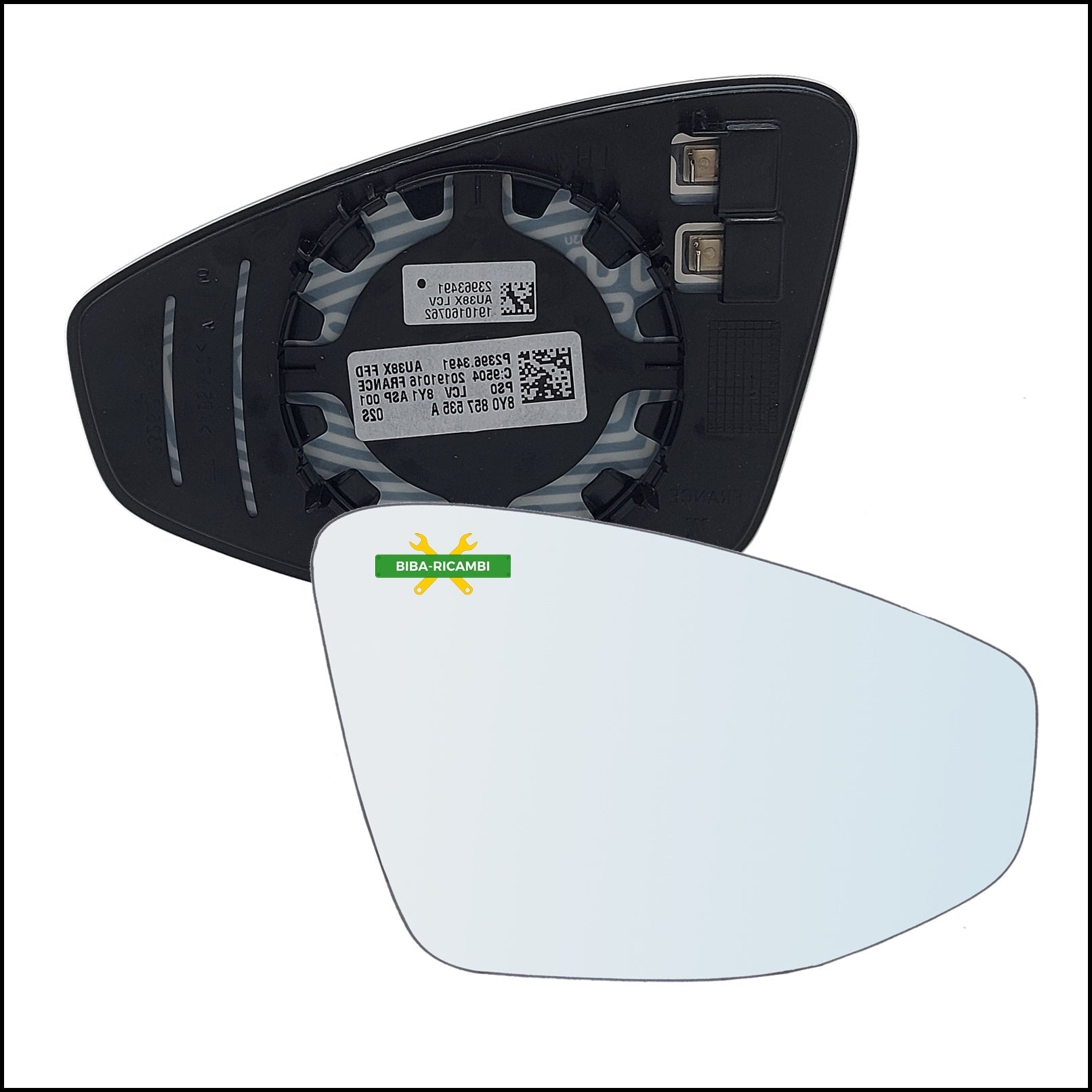 Specchio Retrovisore Termico Originale VW Lato Dx-Passeggero Per Audi A3 (8Y) dal 2020> BIBA-RICAMBI
