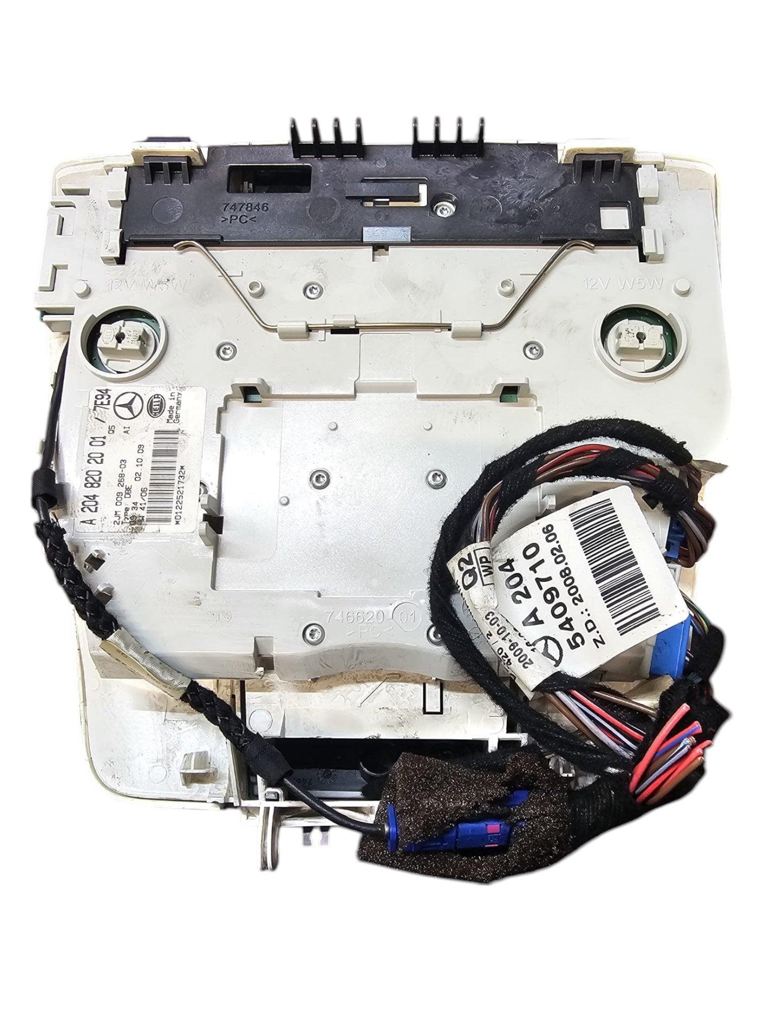 Plafoniera Luci Interne Anteriore Mercedes GLK X204 (2008-2015) Cod:A2048202001