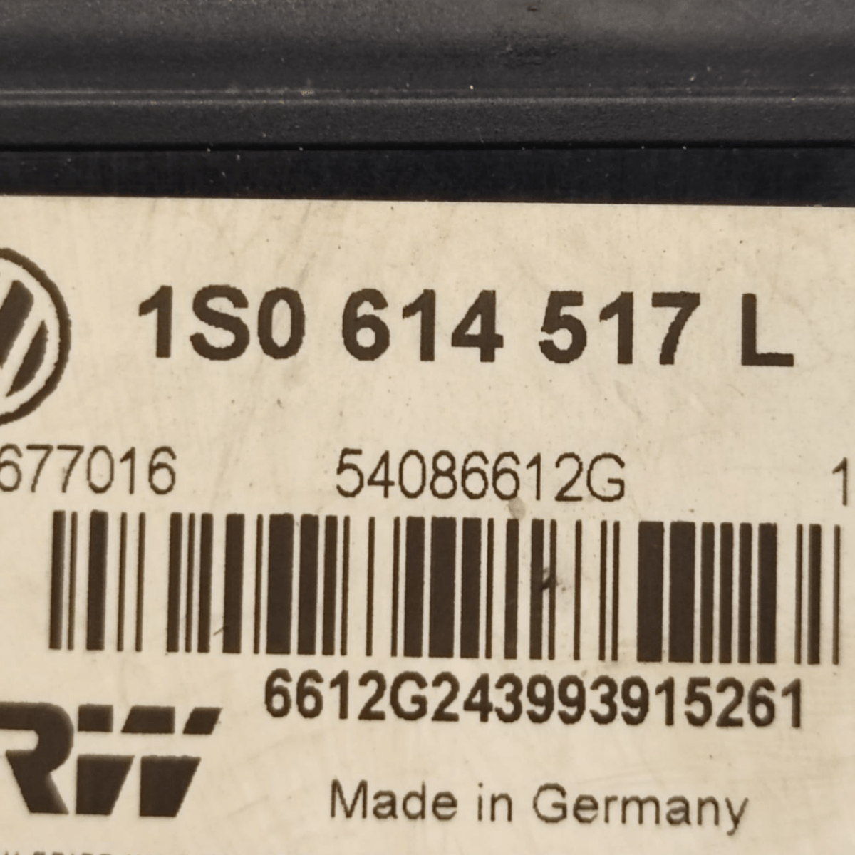 Pompa abs volkswagen up 1.0 benzina cod: 1s0614517l (2011-2024)