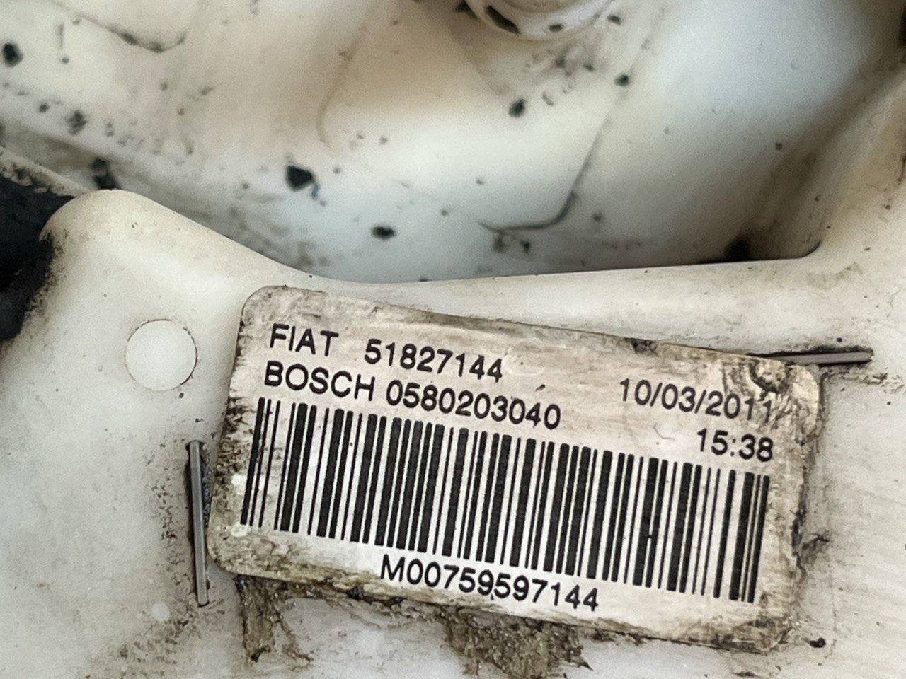 Pompa galleggiante serbatoio carburante Fiat Doblò 1.3-1.6 diesel cod.51827144(2009-2022)