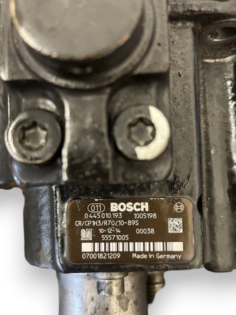 Pompa Iniezione / Gasolio Opel 0445010193 / 55571005 Insignia A / Opel Zafira C Tourer / Opel Astra J 2.0 Diesel (2008 al 2017)