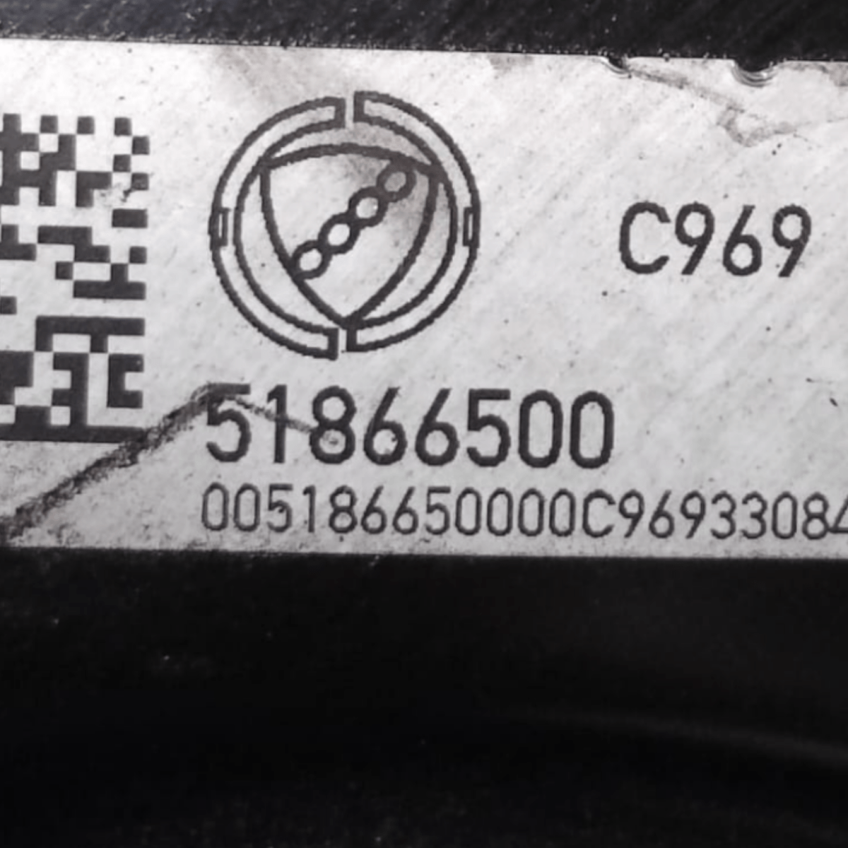 Pompa servofreno fiat 500 1.2 benzina cod: 51866500 (2007-2015)