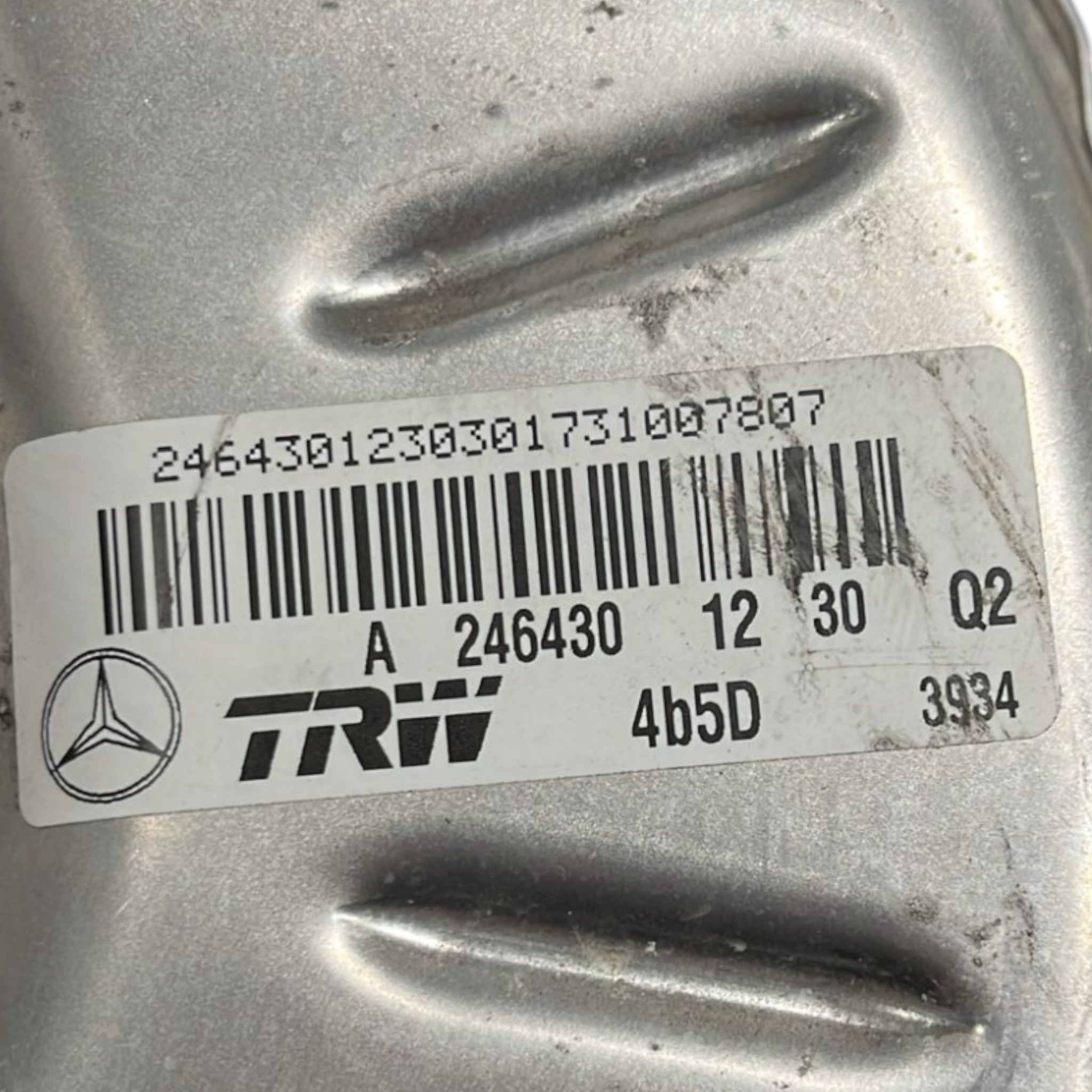 Pompa Servofreno Mercedes Benz Classe B (W246) cod:A2464301230 1.5 Diesel (2011 >2019)