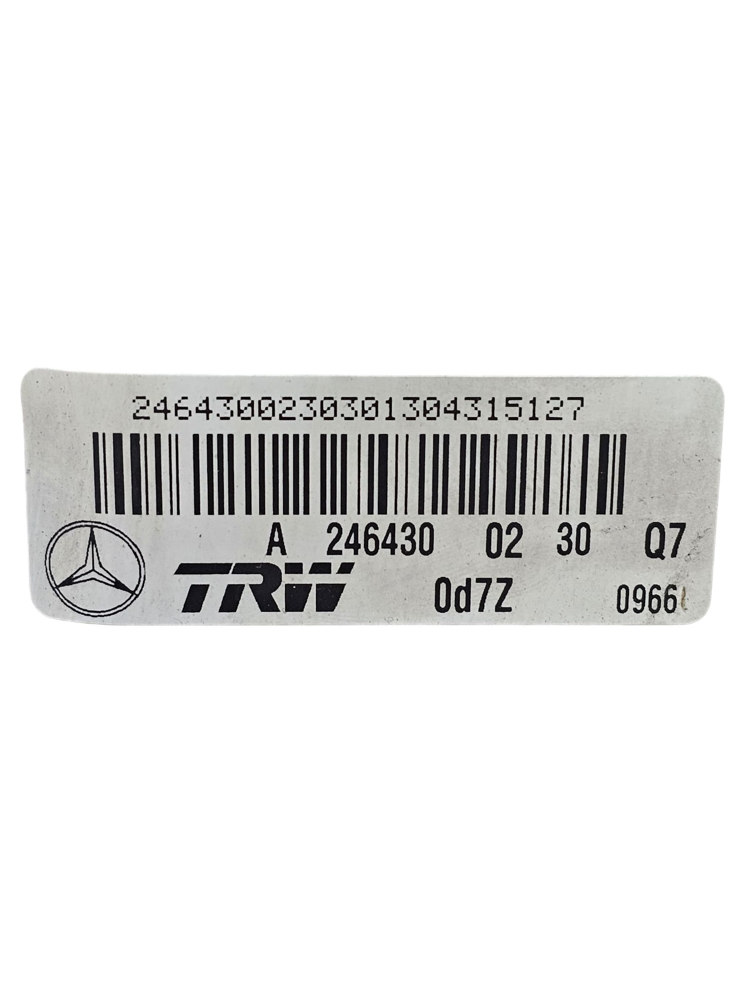 Pompa Servofreno Mercedes Classe B W246 1.8 Diesel Cod:A2464300230 (2011-2018)