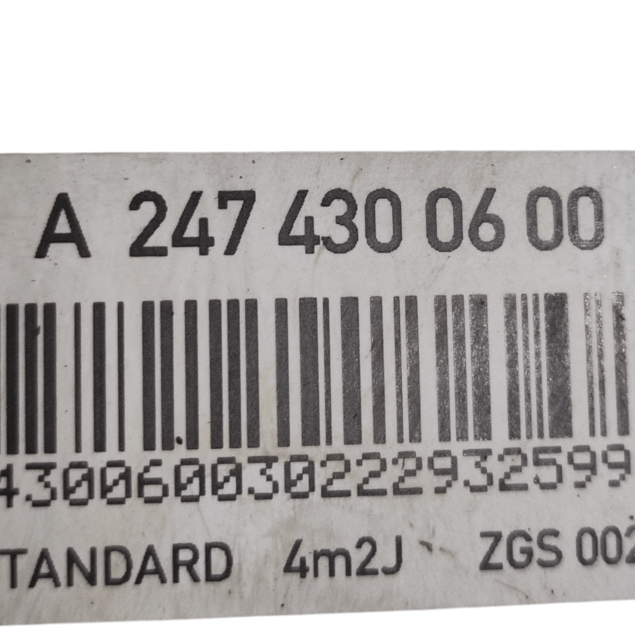 Pompa Servofreno Mercedes GLA H247 2.0 Diesel COD: A2474300600 (2020>)