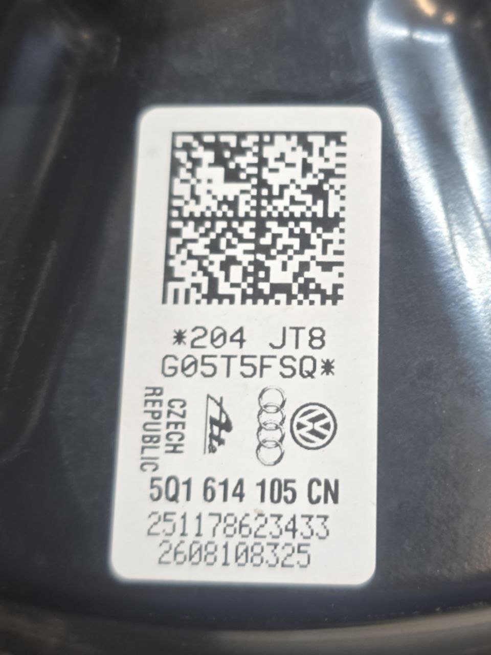 Pompa Servofreno Seat Leon FR 1.6 Diesel ( 2012 - 2018 ) Cod : 5Q1614105CN