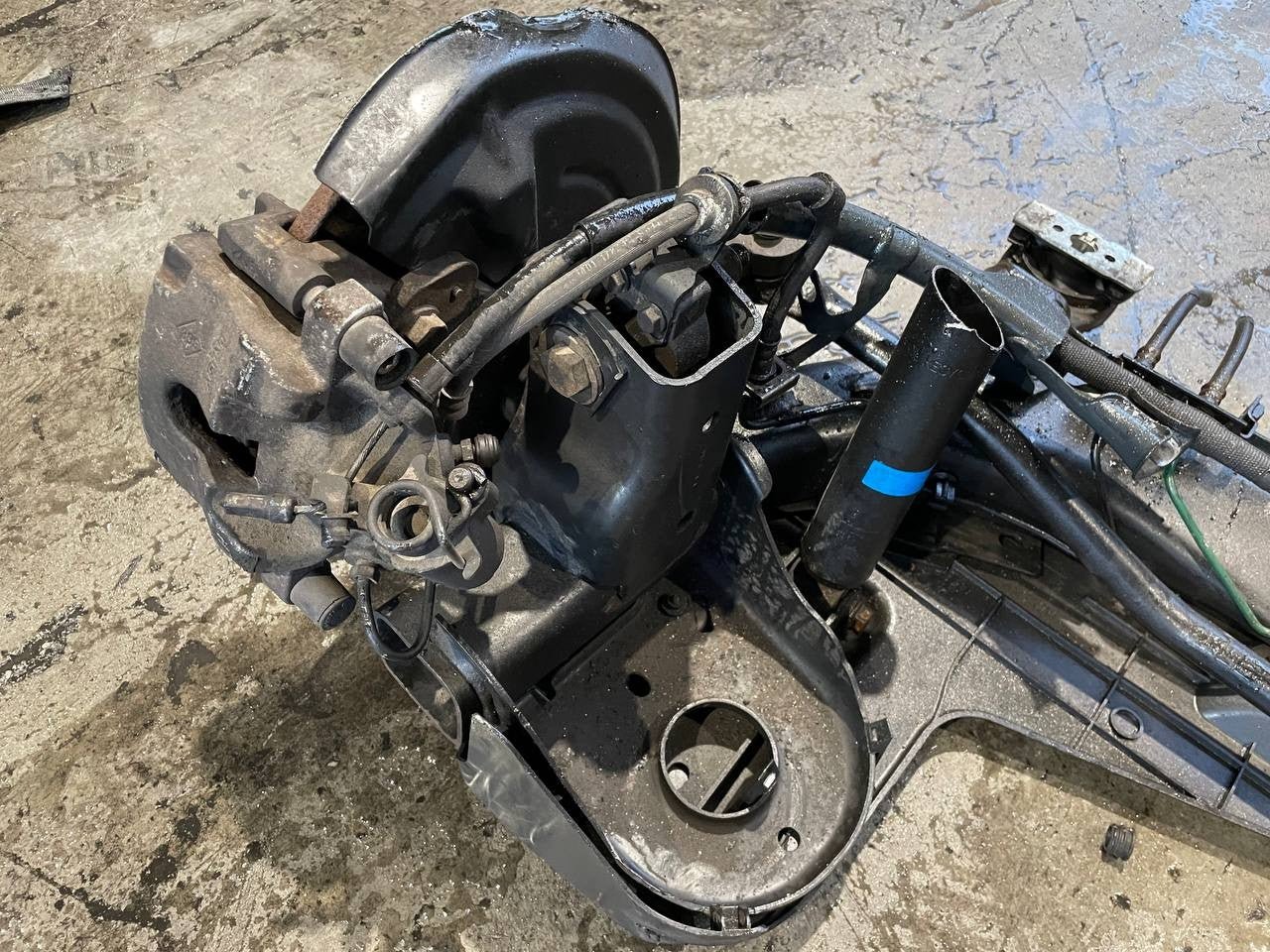 Ponte assale posteriore Renault laguna station wagon 1.9 dci f9q ( mk3 - 2003 )