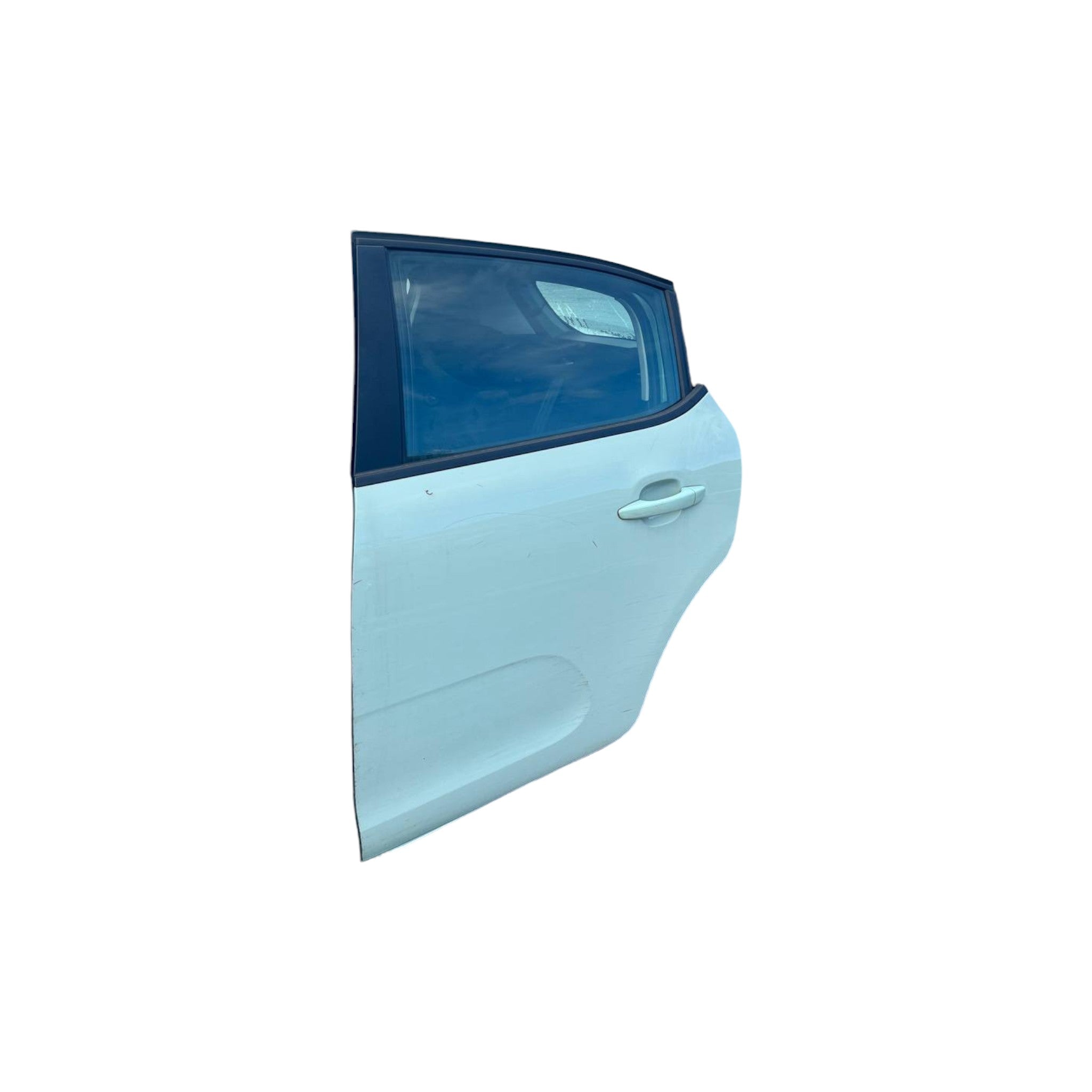 Porta / Portiera posteriore sinistra (sx) Verde Citroen C3 (2016>)