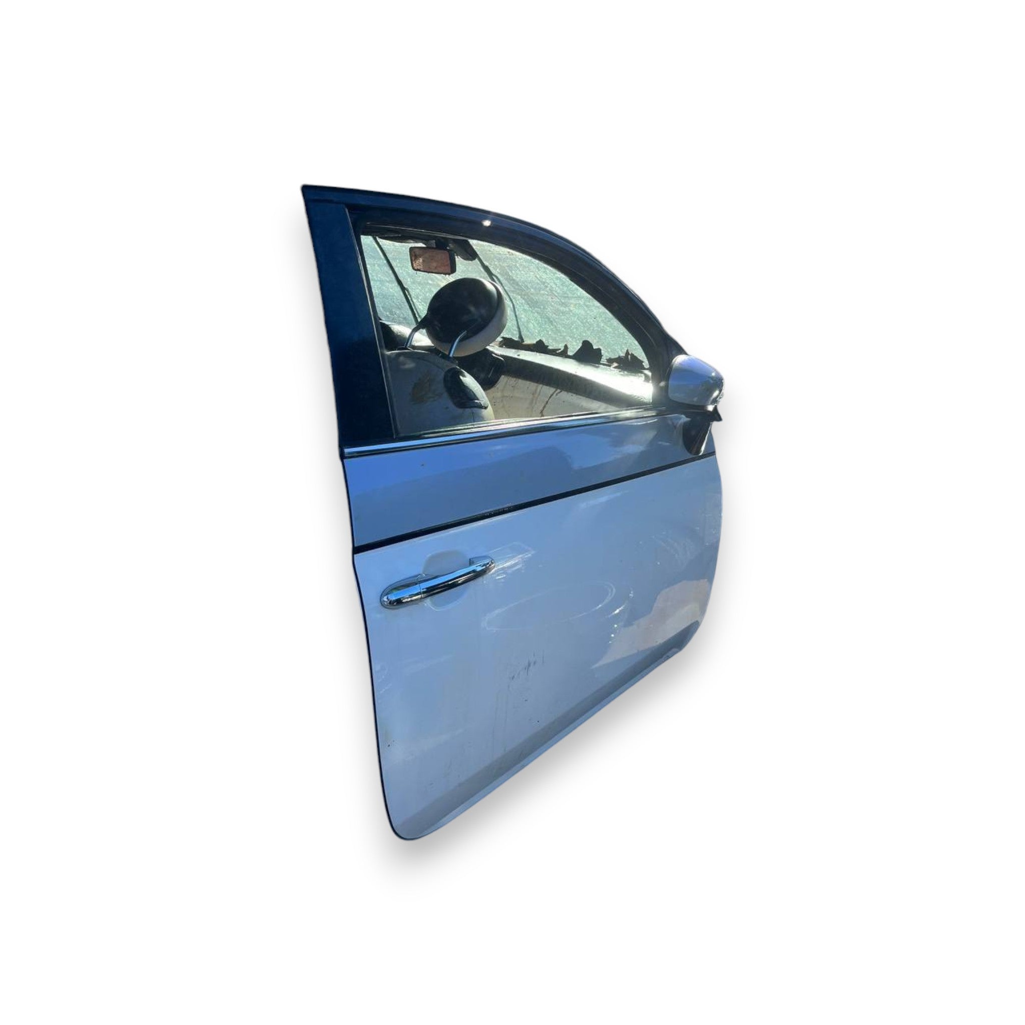 Porta / Portiera / Sportello anteriore destra (dx) Fiat 500 3 Porte (2007>) Bianca