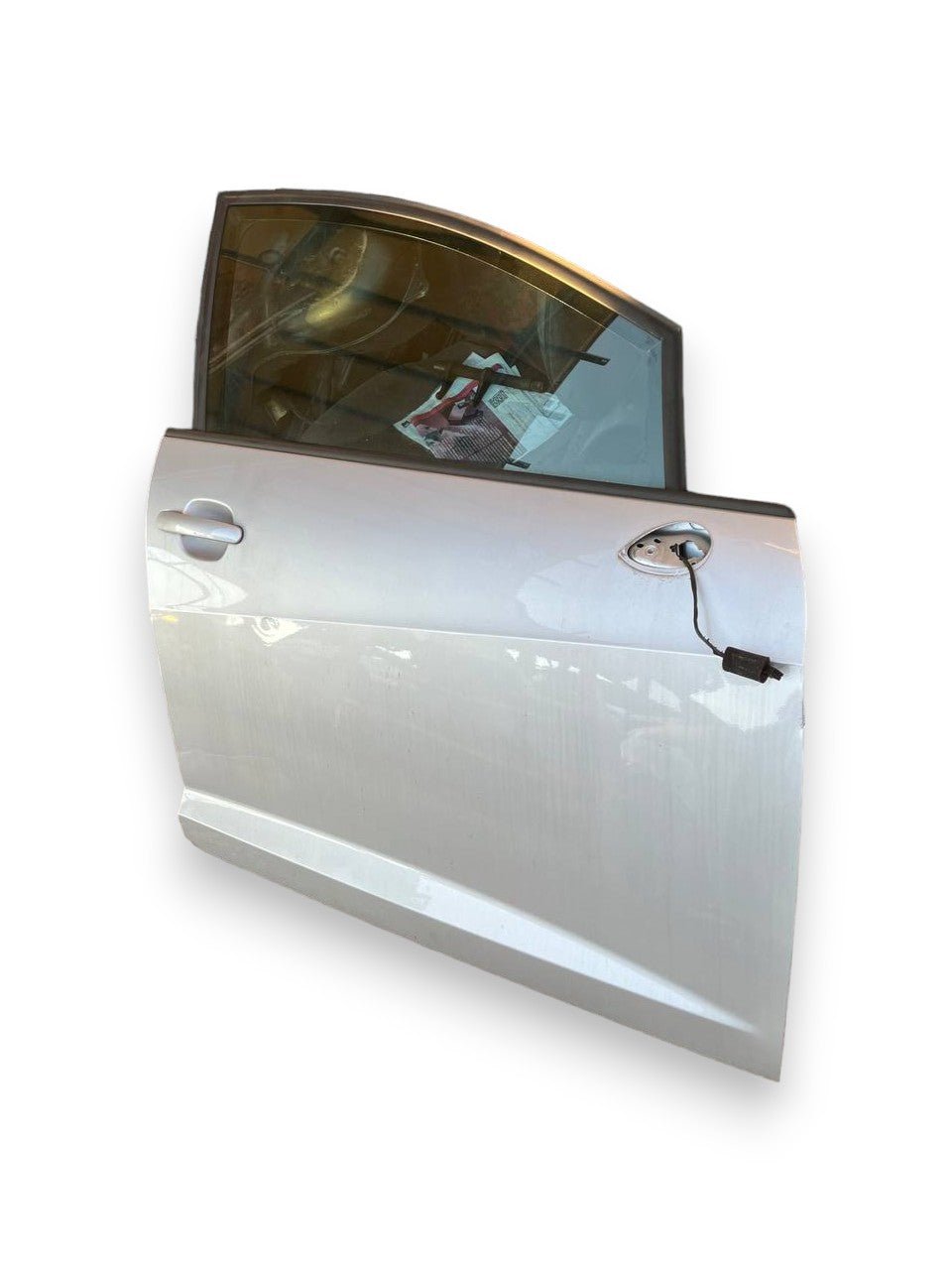 Porta / Portiera / Sportello anteriore destra (dx) Grigia Seat Ibiza (2015 al 2017)