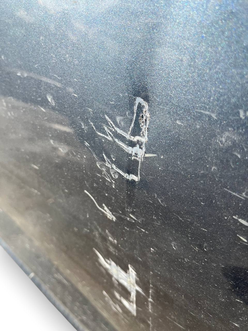 Porta / portiera / sportello anteriore destro grigia Renault Megane IV (2015->)