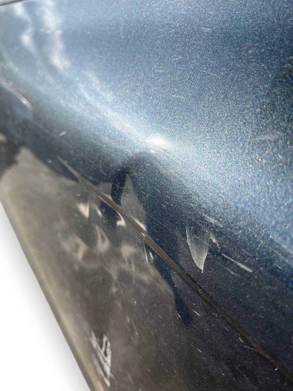Porta / portiera / sportello anteriore destro grigia Renault Megane IV (2015->)
