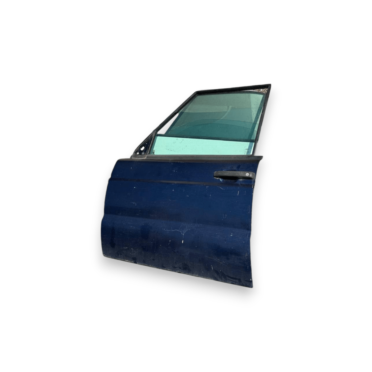 Porta / Portiera / Sportello anteriore sinistra (sx) Blu Land Rover Discovery II Td5 (1998 al 2005)