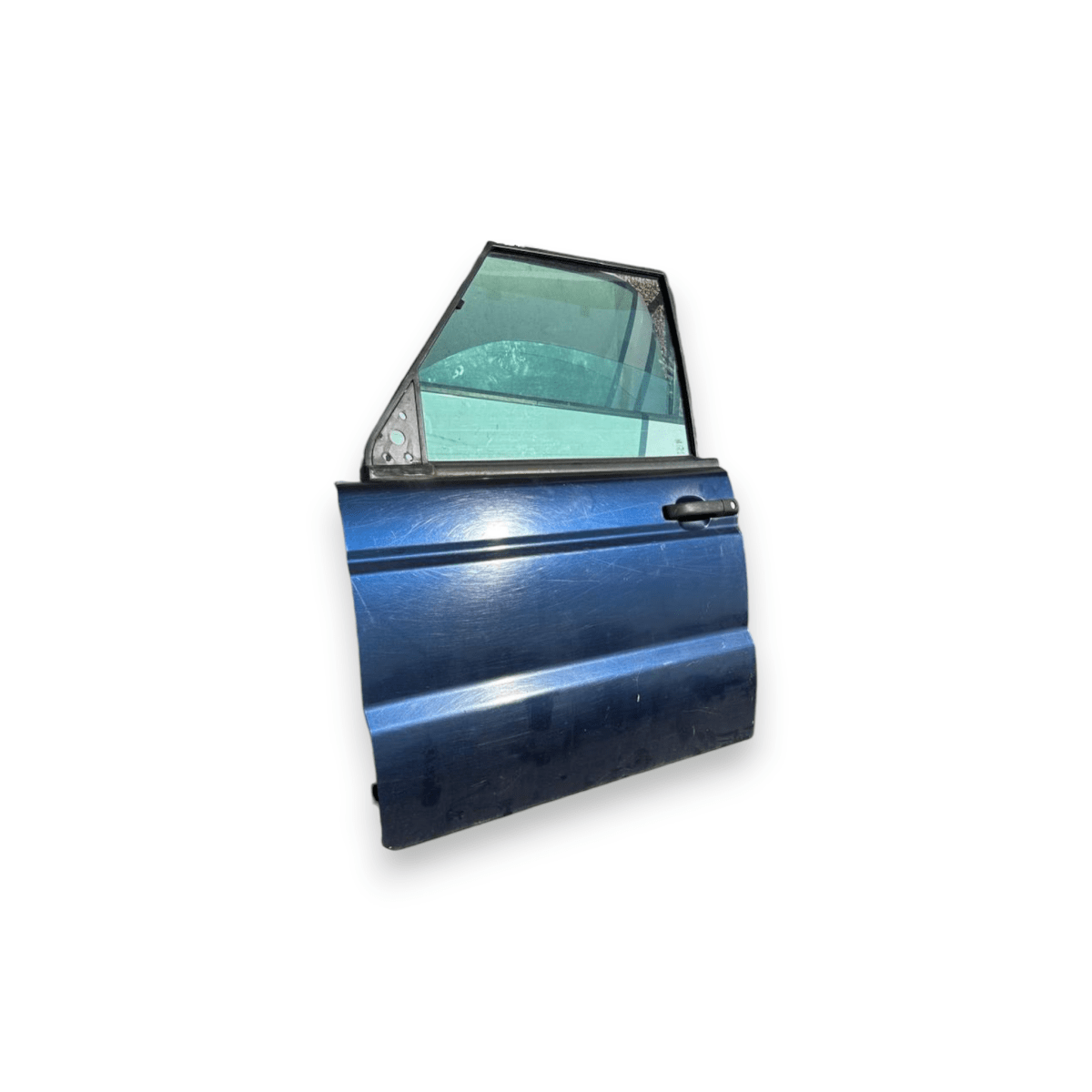 Porta / Portiera / Sportello anteriore sinistra (sx) Blu Land Rover Discovery II Td5 (1998 al 2005)