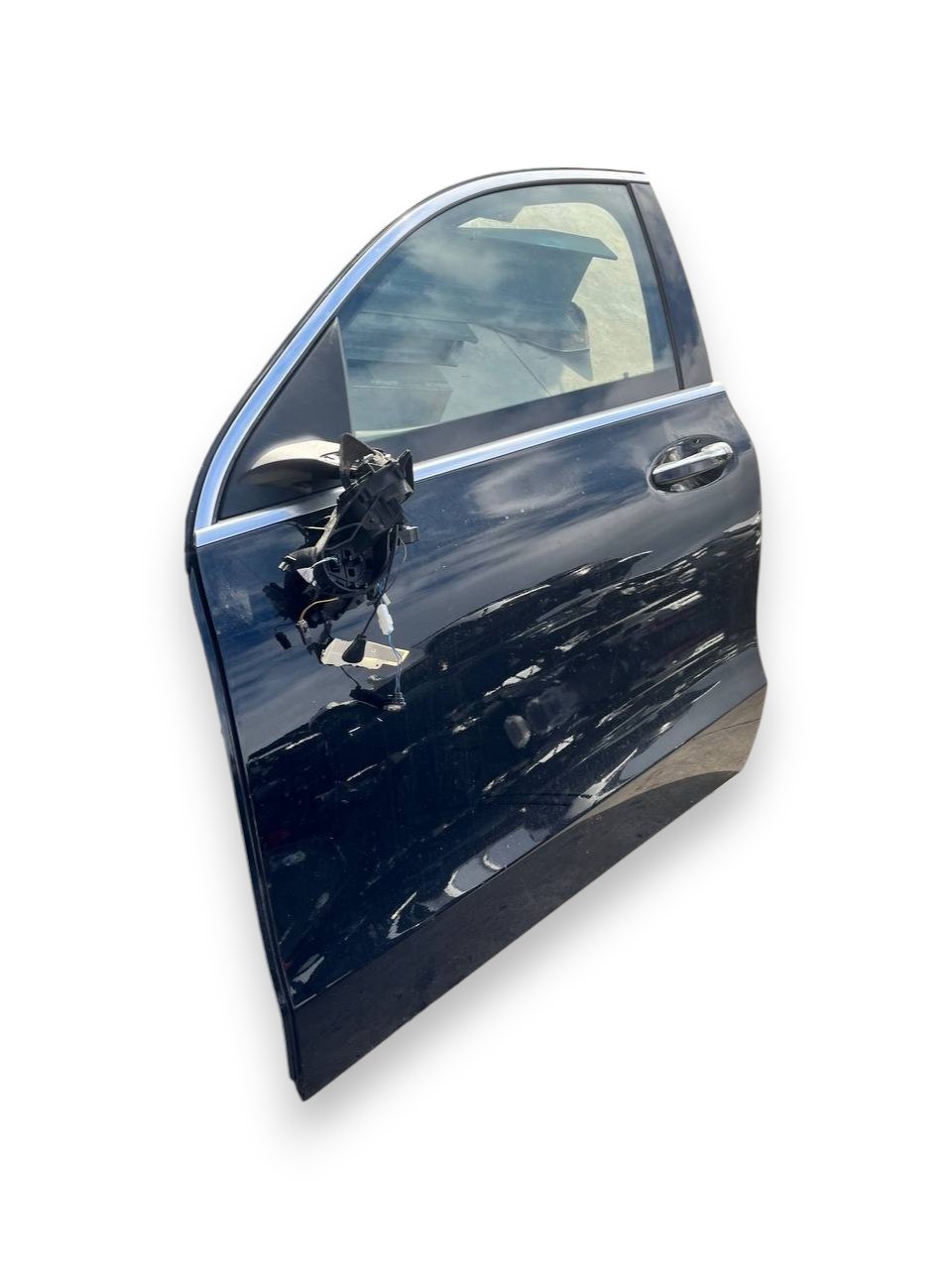 Portiera anteriore sinistra (sx) Mercedes - Benz EQC (2019 al 2024) Nera Porta / Sportello