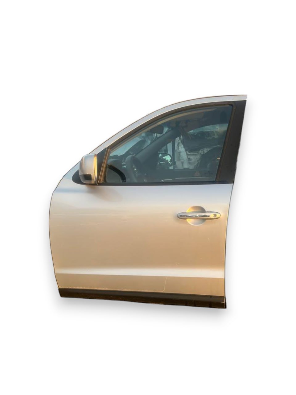 Porta / Portiera / Sportello anteriore sinistro (sx) Argento Platino Hyundai Santa Fe (2011)